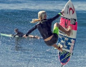 Surfing in Portugal