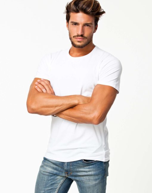 Pima SS O-Neck NOOS  Selected Homme